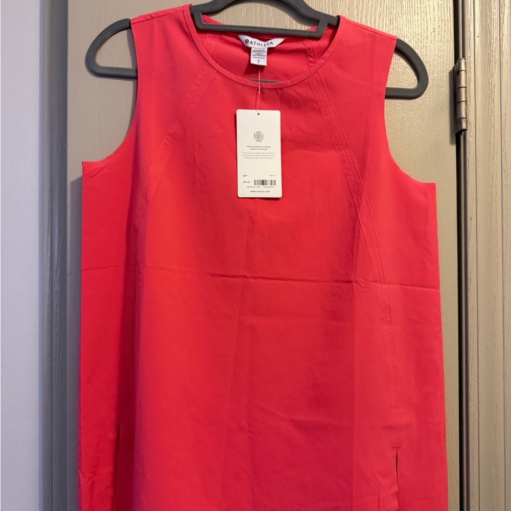 Athleta Women's Vibrant Red Tank Top